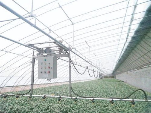 【调速遥控全自动专用美国喷头邯郸兴峰温室大棚蔬菜花卉育苗喷灌机水车厂价】-